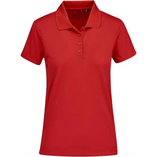 Ladies Wynn Golf Shirt Red New